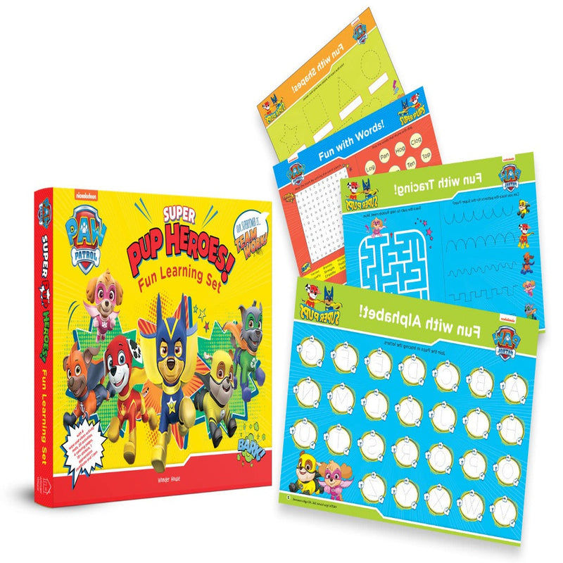Paw Patrol : Super Pup Heroes! Fun Learning Set