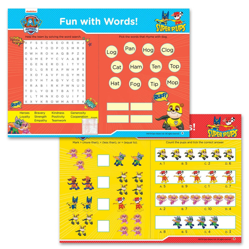 Paw Patrol : Super Pup Heroes! Fun Learning Set