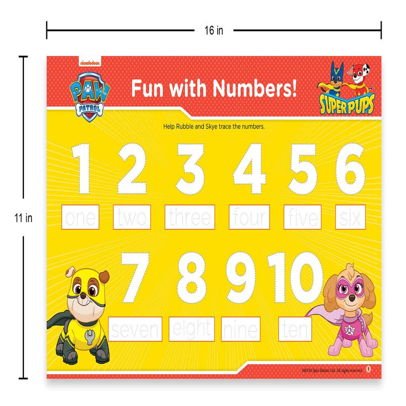 Paw Patrol : Super Pup Heroes! Fun Learning Set