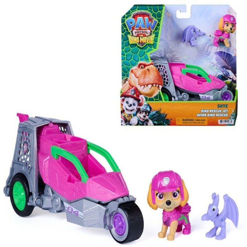 Paw Patrol The Dino Movie Skye Dino Rescue Jet & Action Figure Set