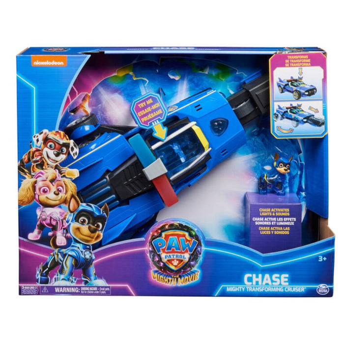 Paw Patrol The Mighty Movie Transforming Cruiser - Chase-Vehicles-Paw Patrol-Toycra