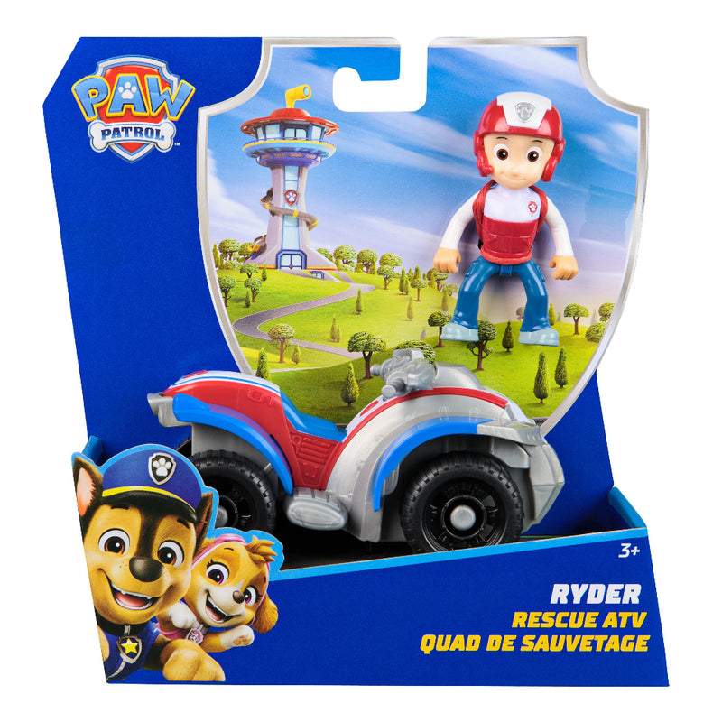 Paw Patrol Vehicle with Collectible Figure