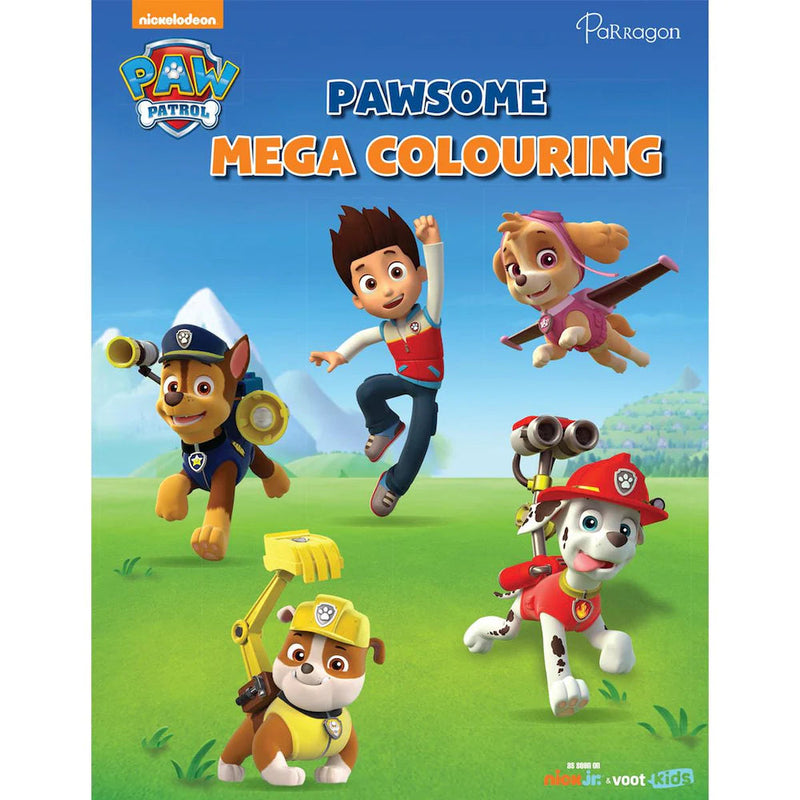 Pawsome Mega Colouring Book