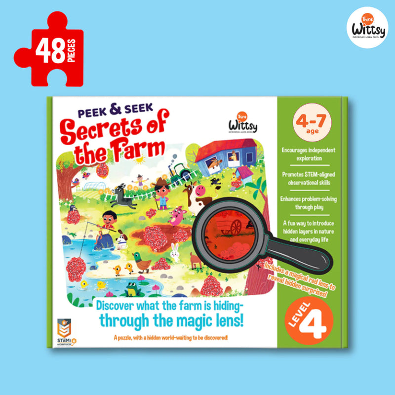 Think Wittsy Peek & Seek: Secrets Of The Farm