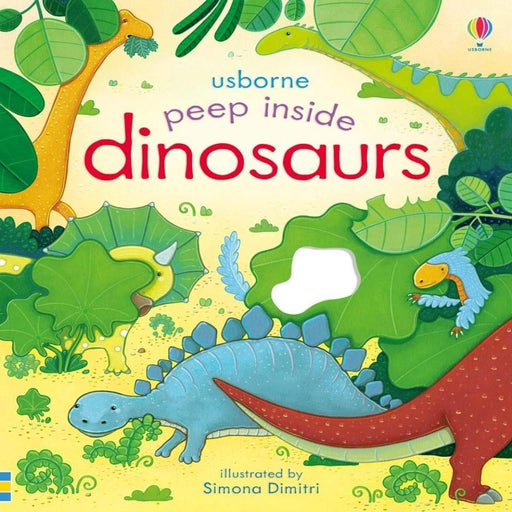Peep Inside Dinosaurs-Board Book-usb-Toycra