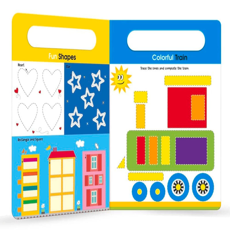 Pen Control Line Tracing And Patterns-Activity Books-WH-Toycra