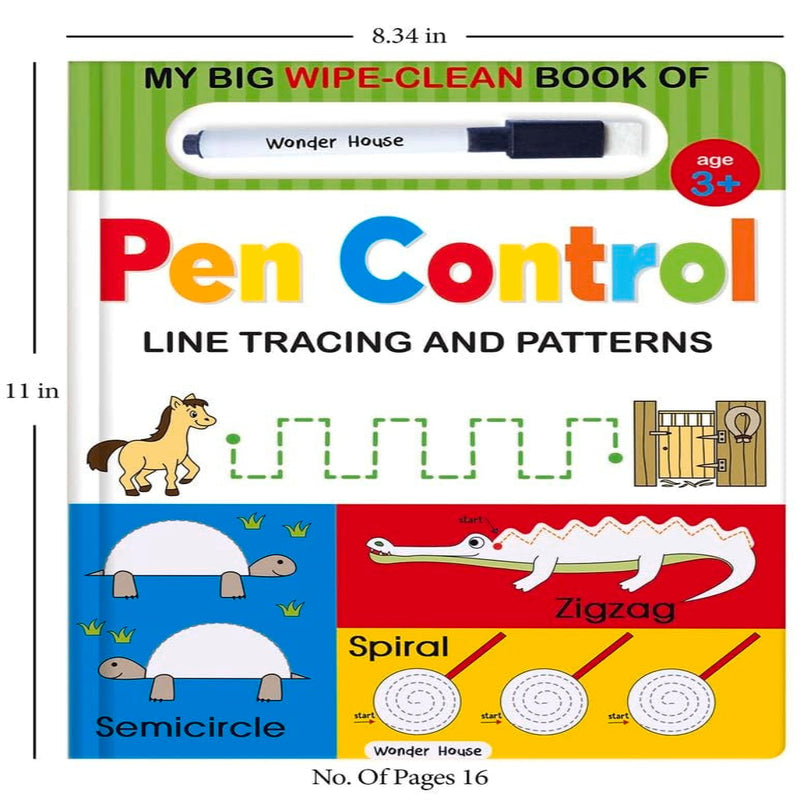 Pen Control Line Tracing And Patterns-Activity Books-WH-Toycra