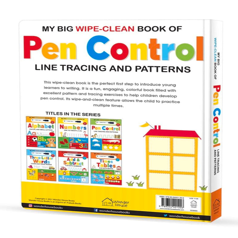 Pen Control Line Tracing And Patterns-Activity Books-WH-Toycra