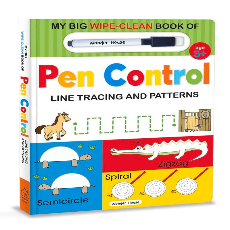 Pen Control Line Tracing And Patterns-Activity Books-WH-Toycra