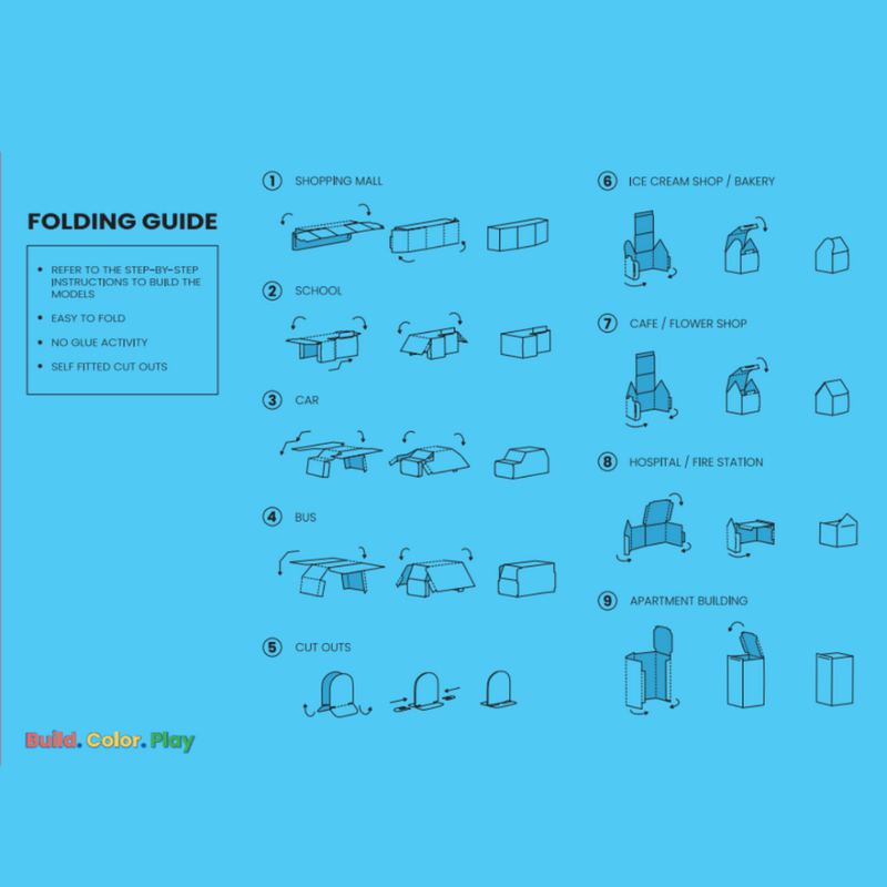PepPlay 3D Paper Model Kit