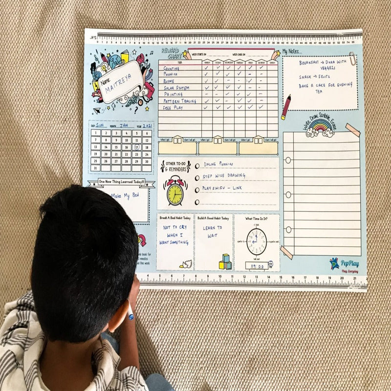 PepPlay Activity Mats Planner