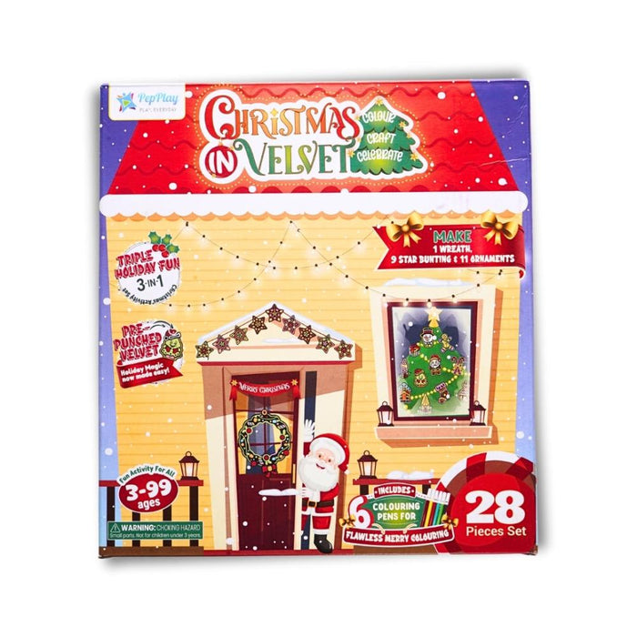 PepPlay Christmas in Velvet-Arts & Crafts-PepPlay-Toycra