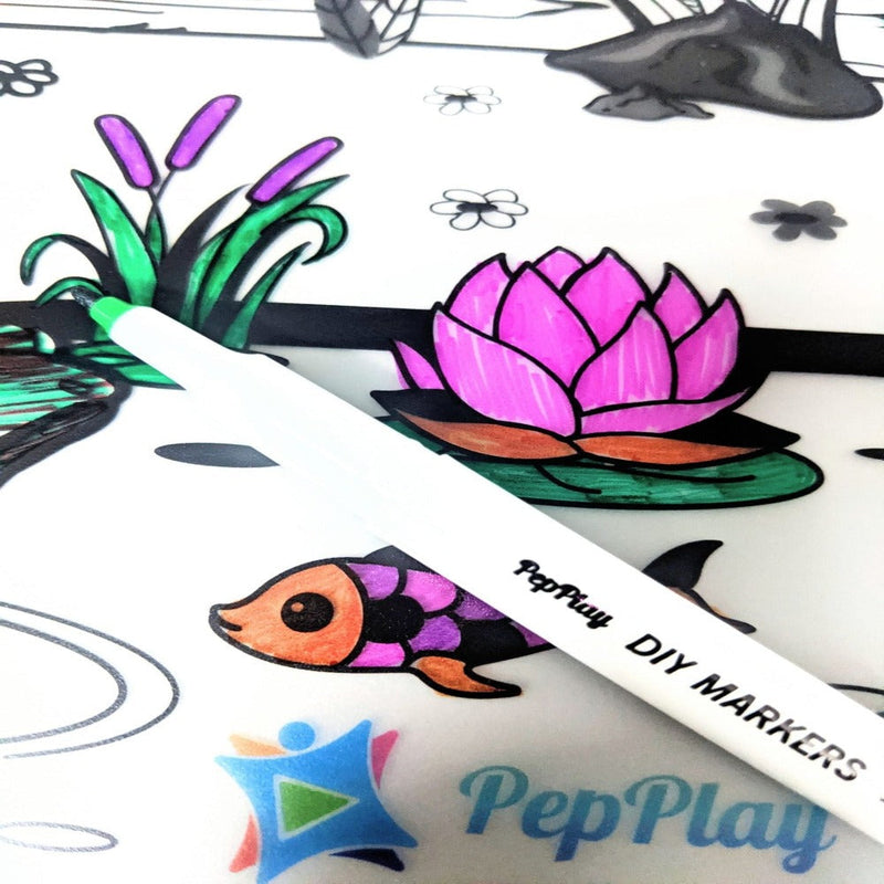 PepPlay Doodle Placemats Set