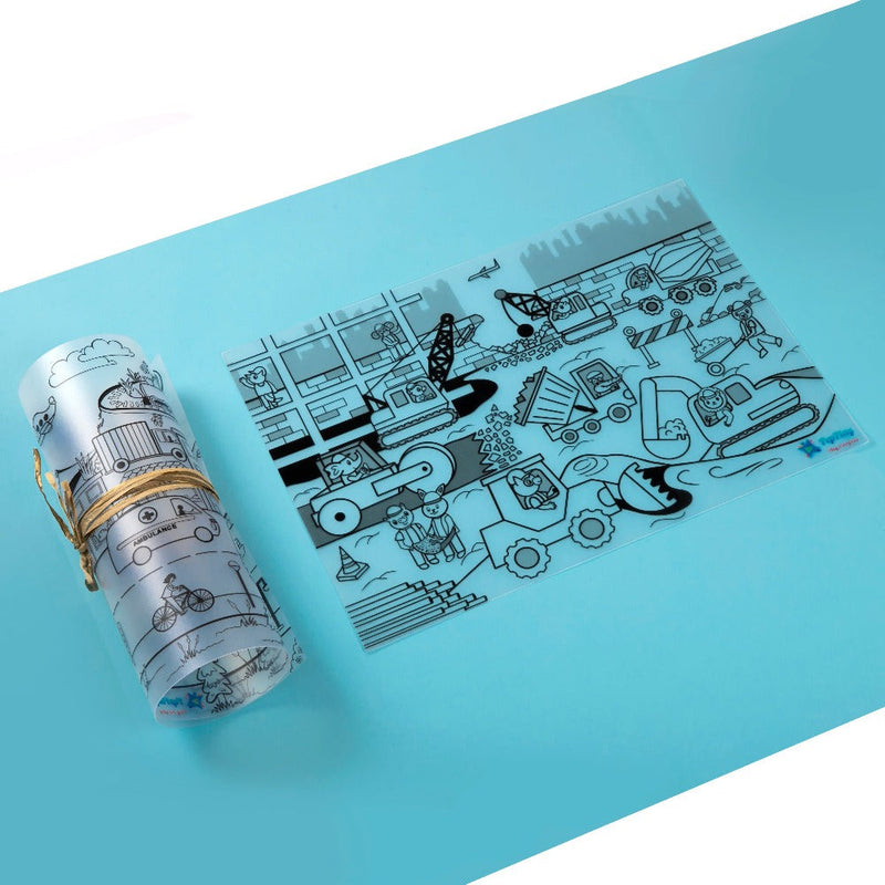 PepPlay Doodle Placemats Set