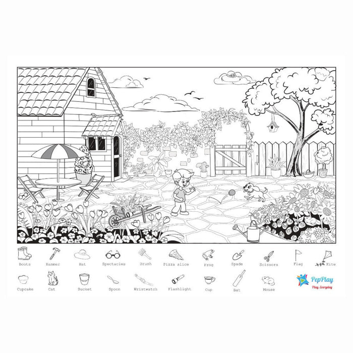 PepPlay Doodle Placemats Set-Learning & Education-PepPlay-Toycra