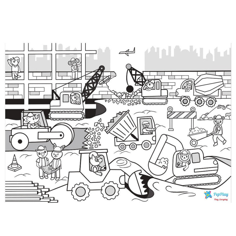 PepPlay Doodle Placemats Set