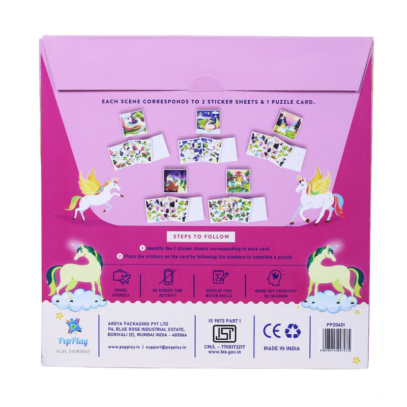 PepPlay Educational Sticker Shape And Puzzle