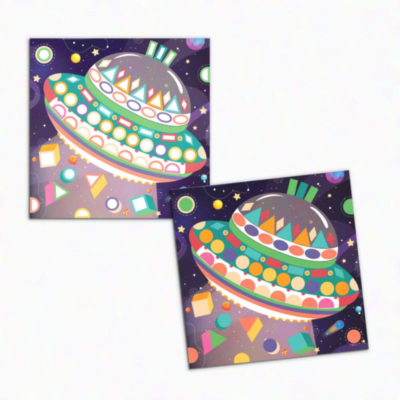 PepPlay Educational Sticker Shape And Puzzle