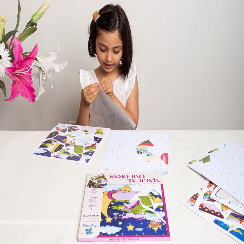 PepPlay Educational Sticker Shape And Puzzle