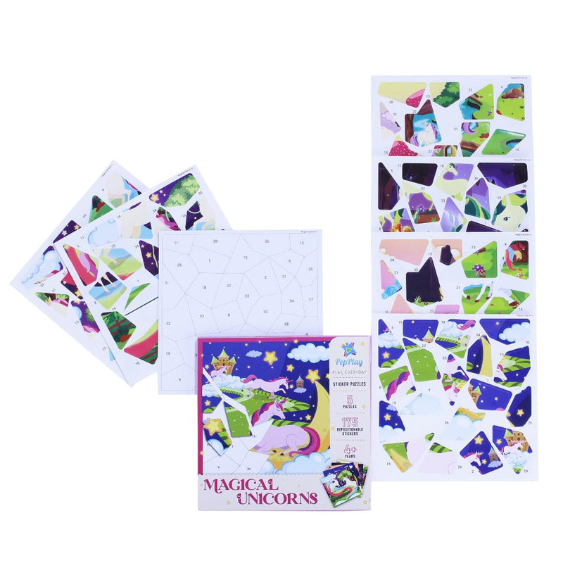 PepPlay Educational Sticker Shape And Puzzle