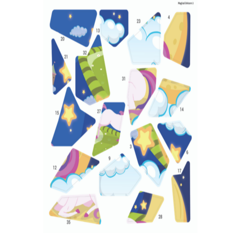 PepPlay Educational Sticker Shape And Puzzle