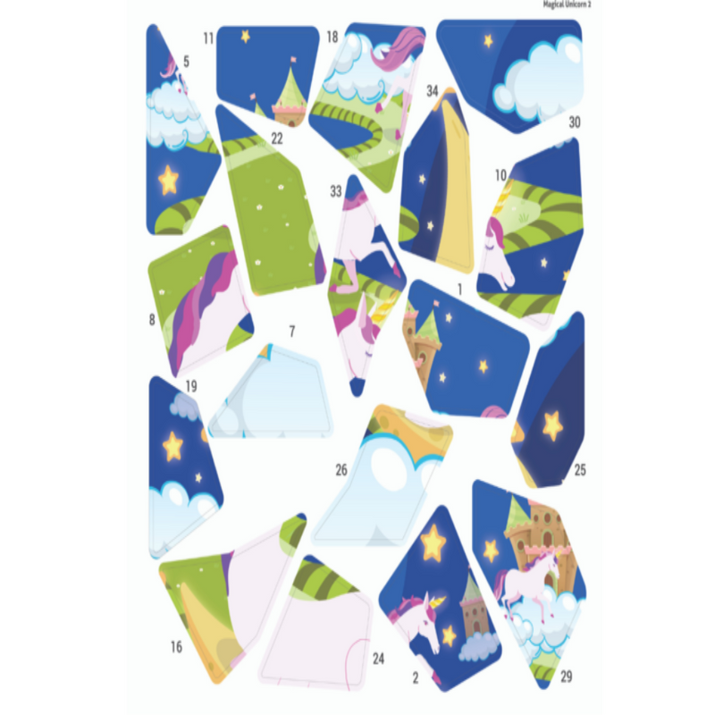 PepPlay Educational Sticker Shape And Puzzle