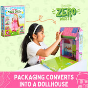 PepPlay Make Your Eco Doll | DIY Crafts Kit For 6+ Kids