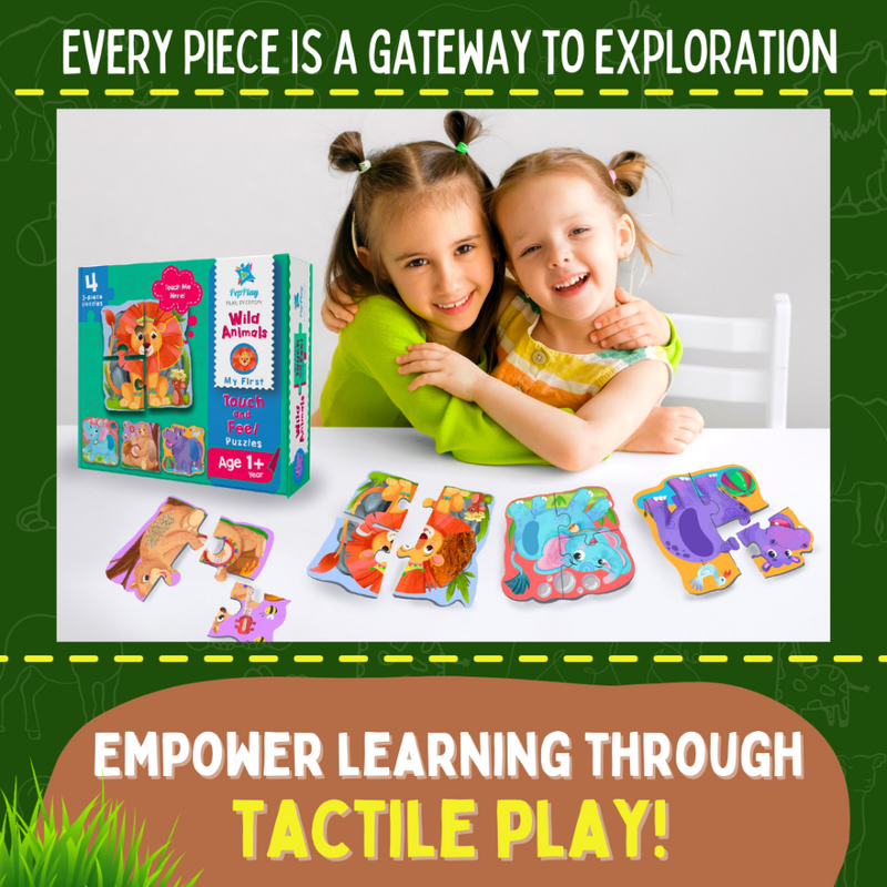 PepPlay My First Touch & Feel Puzzles | Buy Online at Toycra