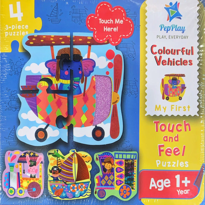 PepPlay My First Touch & Feel Puzzles-Puzzles-PepPlay-Toycra