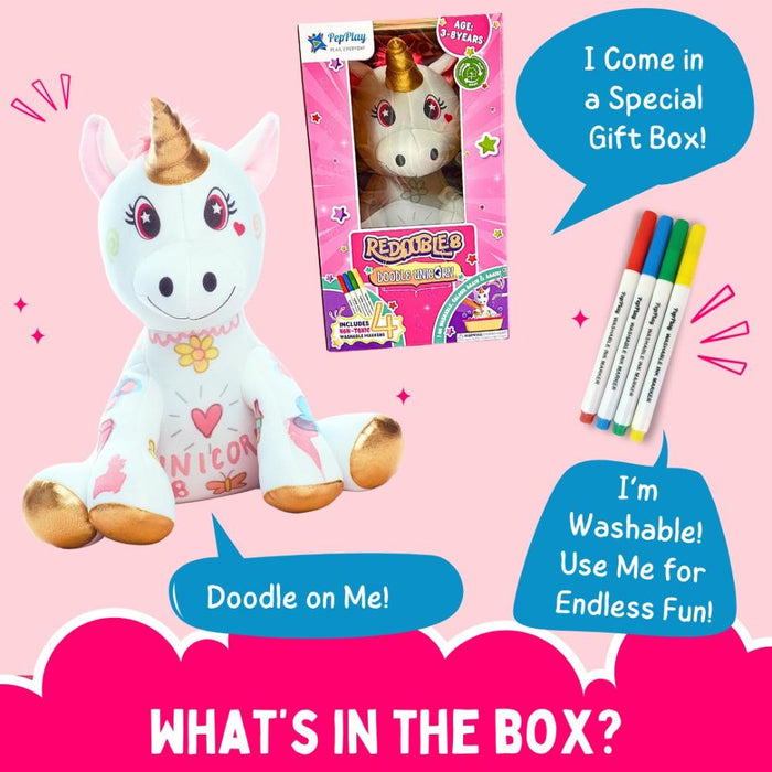 PepPlay Redoobles Doodle Unicorn — Toycra