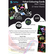 PepPlay Velvet Colouring Cards