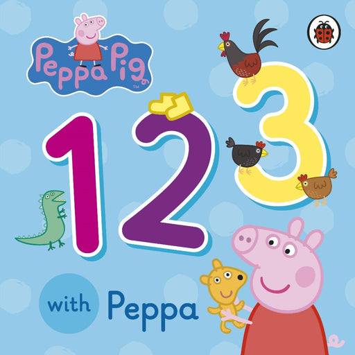 Peppa Pig: 123 with Peppa-Board Book-Prh-Toycra