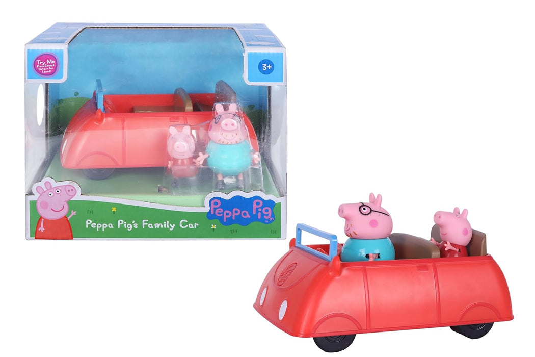 Peppa Pig Family Red Car-Vehicles-Peppa Pig-Toycra
