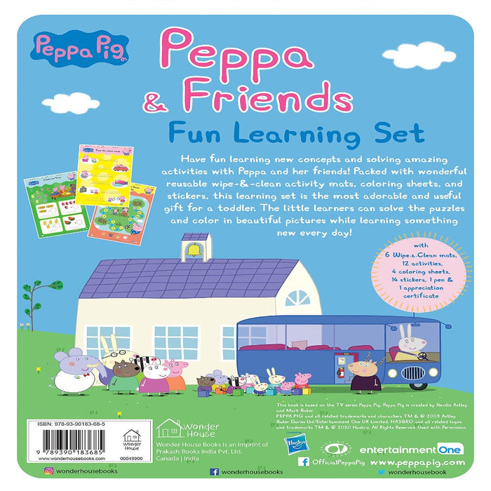 Peppa Pig Fun Learning Set-Activity Books-WH-Toycra