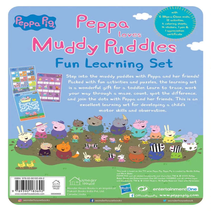 Peppa Pig Fun Learning Set-Activity Books-WH-Toycra