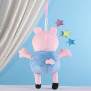 Peppa Pig George Pig Plush Soft Toy Blue - Height 19 cm