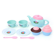 Peppa Pig High Tea Set Of 9 Pieces - Multicolor