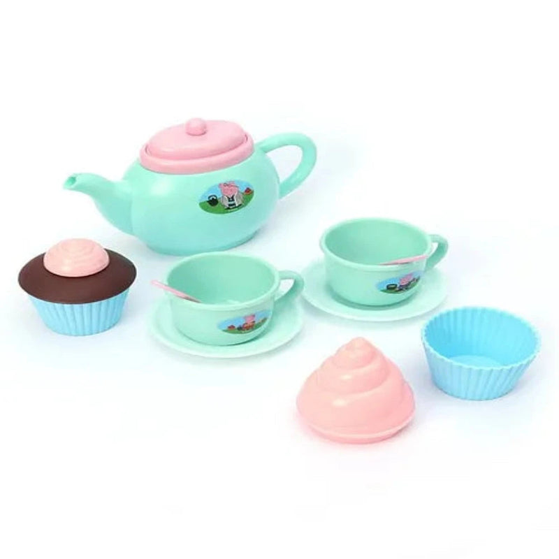 Peppa Pig High Tea Set Of 9 Pieces - Multicolor