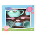 Peppa Pig High Tea Set Of 9 Pieces - Multicolor-Pretend Play-Peppa Pig-Toycra