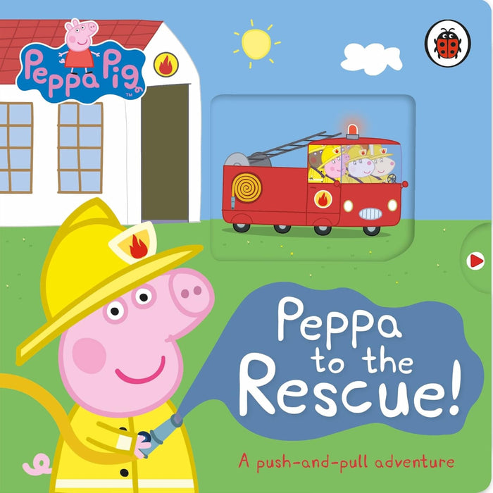 Peppa Pig : Peppa To The Rescue! - A Push Pull Book-Board Book-Prh-Toycra