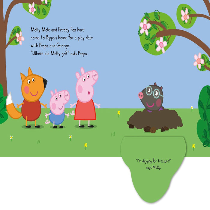 Peppa Pig: Peppa's Buried Treasure-Board Book-Prh-Toycra
