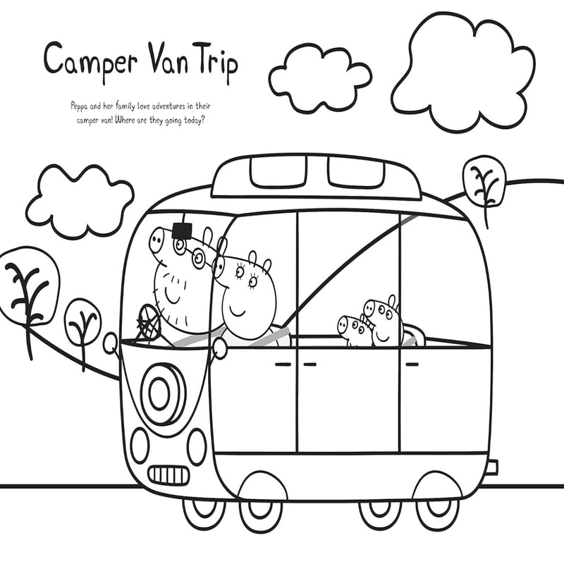 Peppa Pig Peppa's Colouring Books