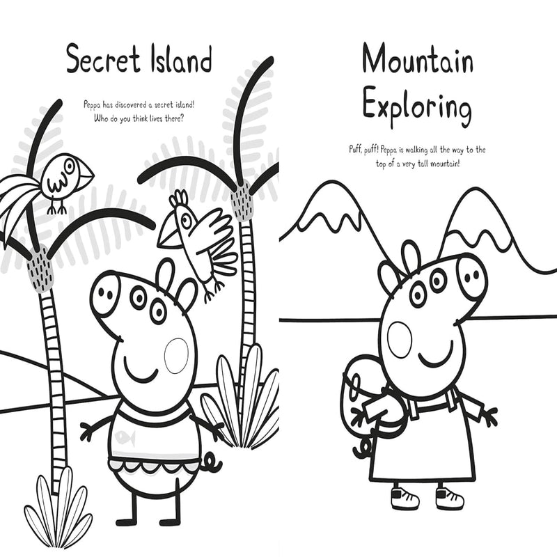 Peppa Pig Peppa's Colouring Books