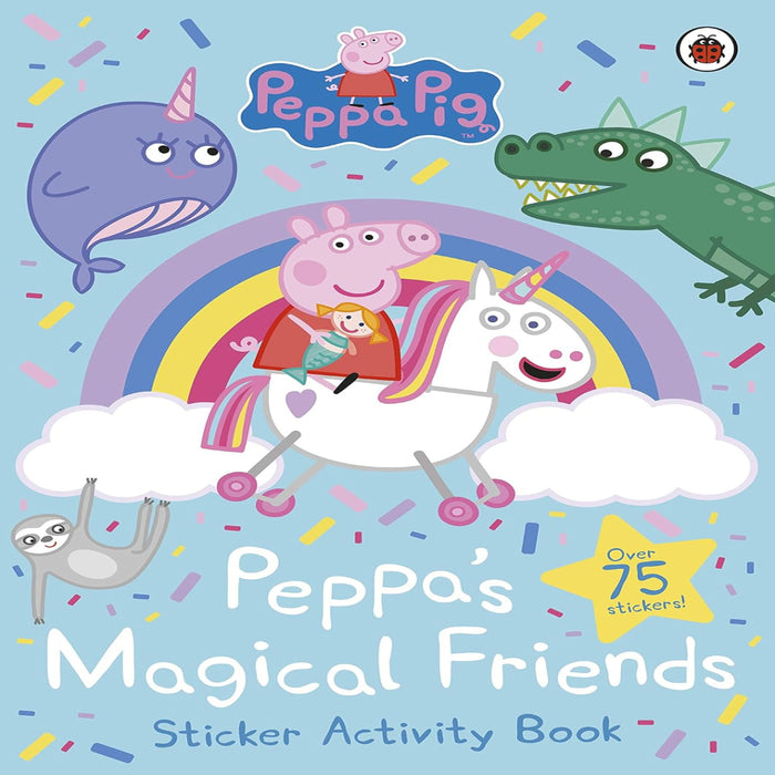 Peppa Pig : Peppa's Magical Friends Sticker Book-Activity Books-Prh-Toycra