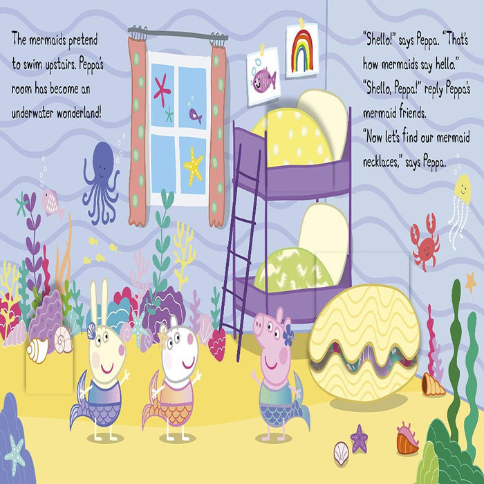 Peppa Pig: Peppa's Mermaid Friends-Board Book-Prh-Toycra