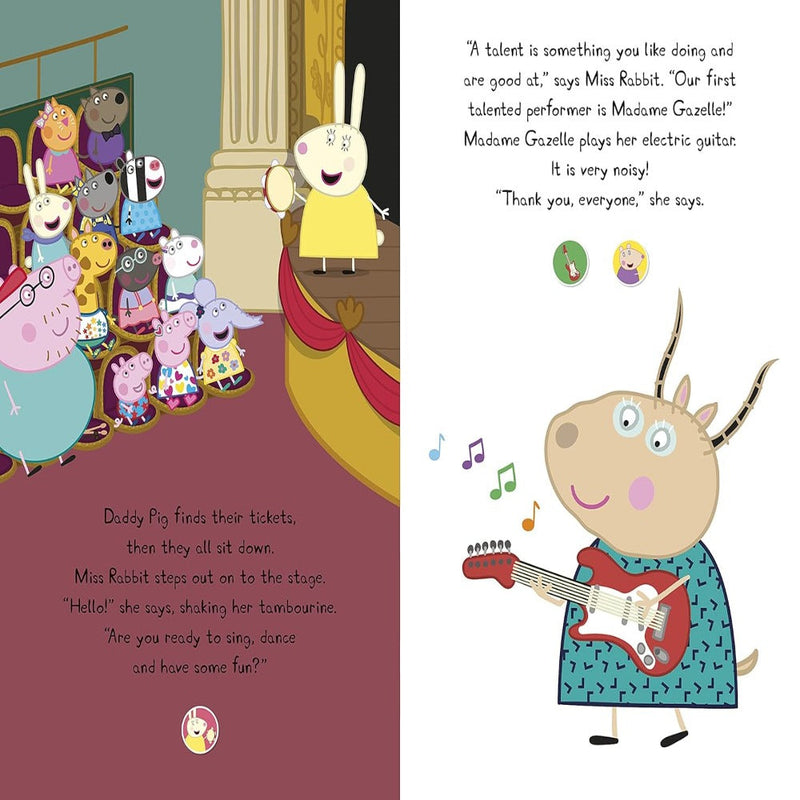 Peppa Pig : Peppa's Talent Show Sound Book