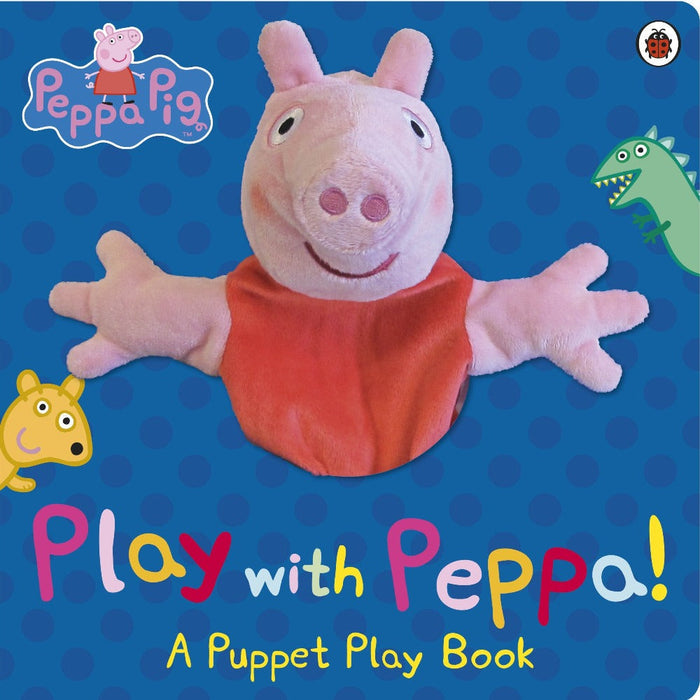 Peppa Pig: Play with Peppa! A Puppet Play Book-Board Book-Prh-Toycra