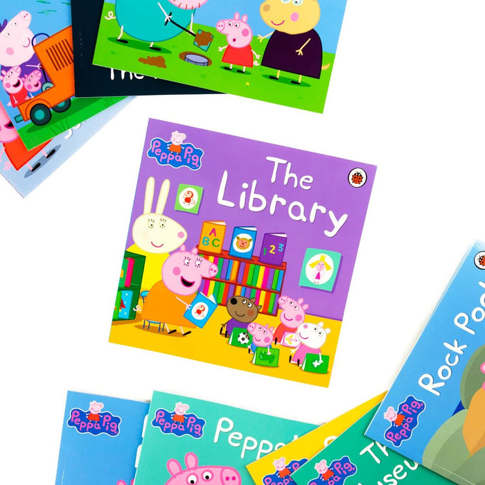 Peppa Pig (Purple Bag) : Collections of 10 PB Story Books-Story Books-RBC-Toycra