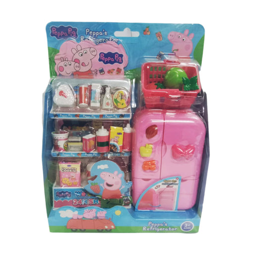 Peppa Pig Refrigerator Set-Pretend Play-Peppa Pig-Toycra