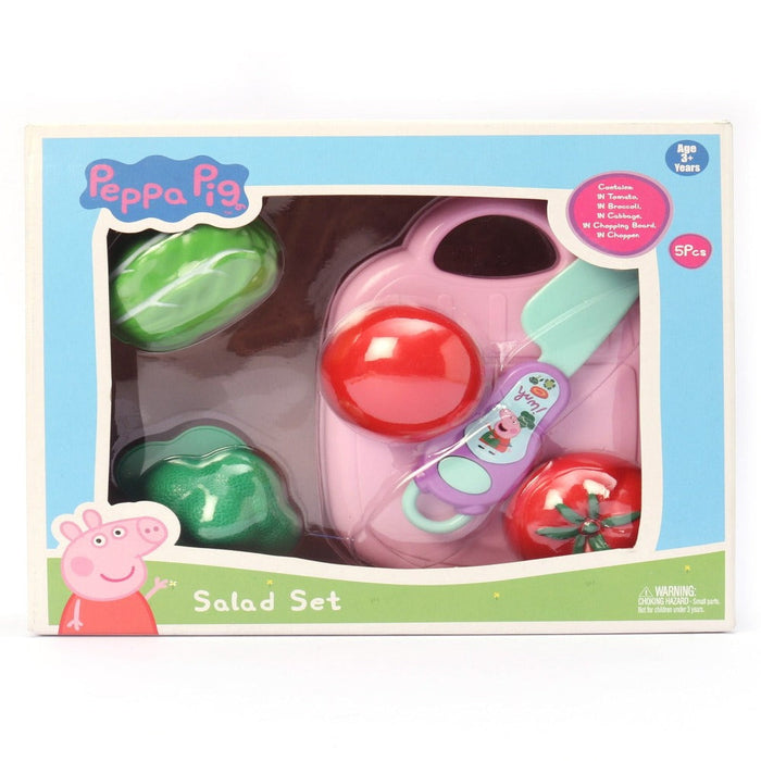 Peppa Pig Salad Set Of 5 Pieces-Pretend Play-Peppa Pig-Toycra